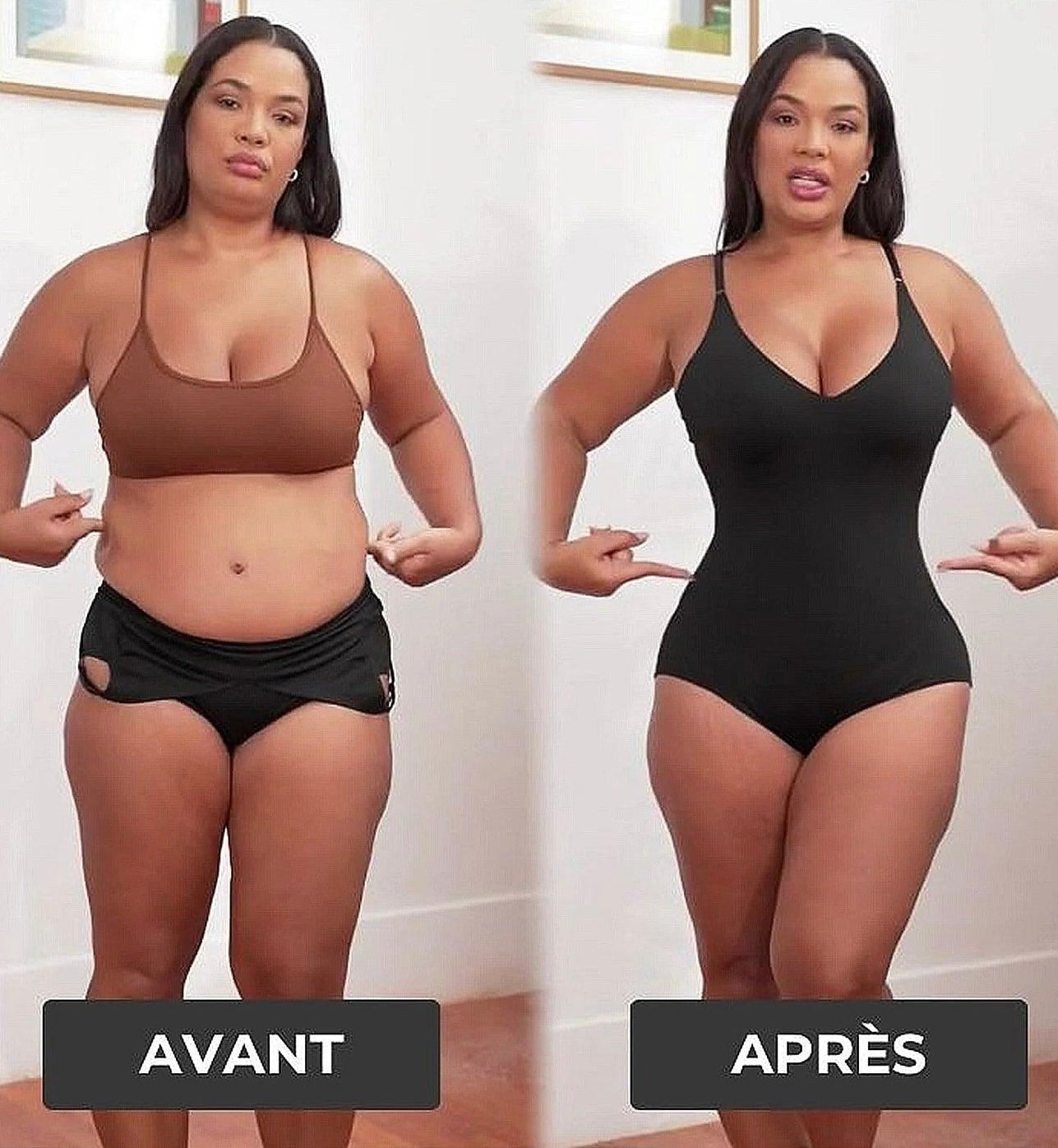 Body super gainant ✨ couleur : noire et marron