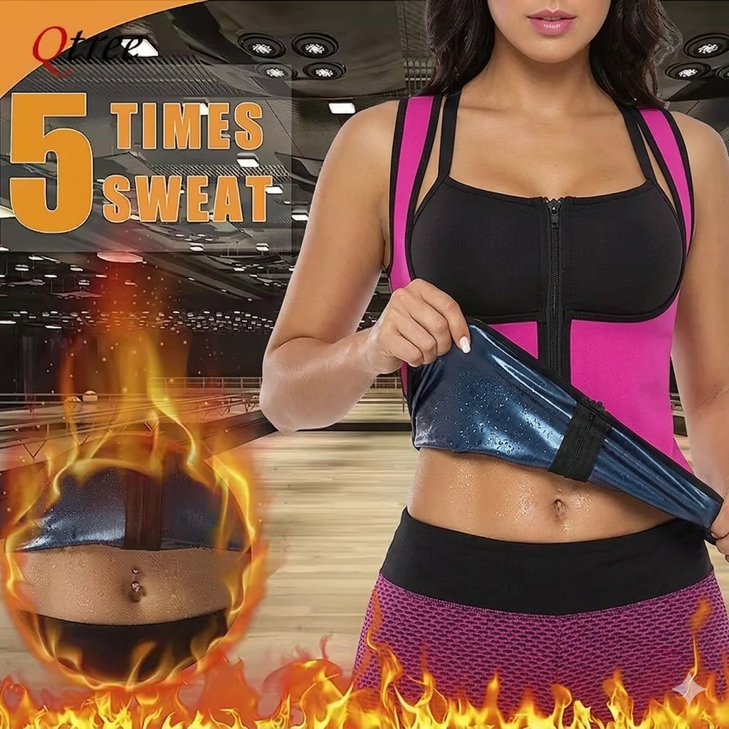 💃Débardeur sauna brûle graisse🔥🥵
