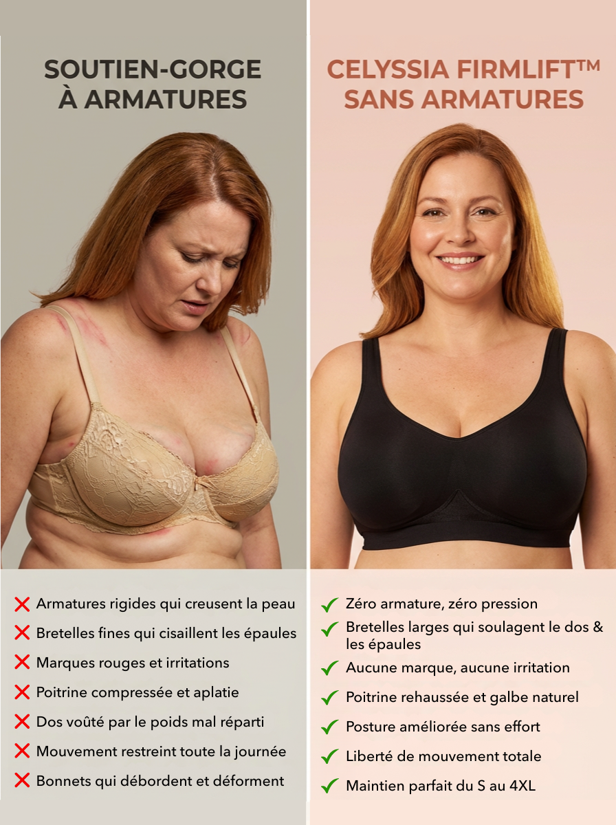 Soutien gorge ultra-confort sans fer et sans trace😍🥰
